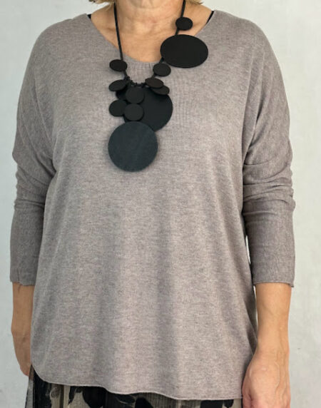 Bluzka sweterkowa ANNA BEŻOWA