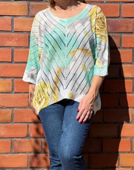 Sweterek GINA SELEDYNOWY