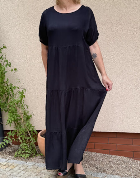 Sukienka długa GLORY CZARNA