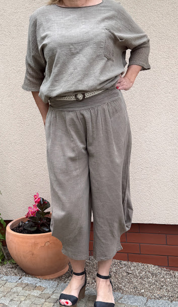 Spodnie ERYKA JASNY BRĄZ