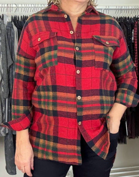 Koszula w kratę PEGGY